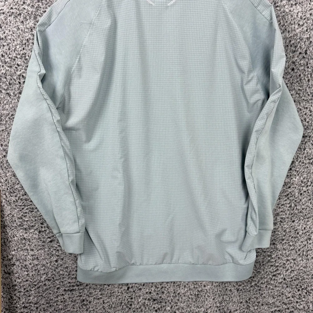Adidas Adicross Pullover Mens XL Blue Golf Windbreaker Sweatshirt Jacket